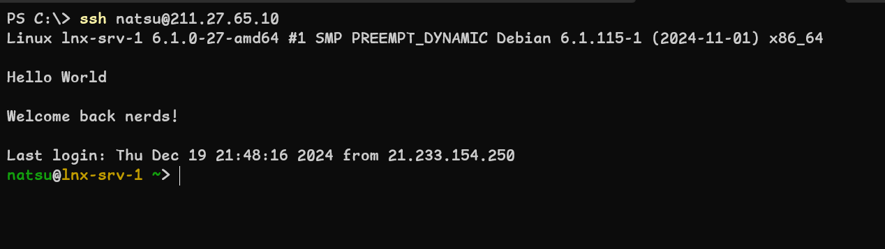 screenshot block ssh